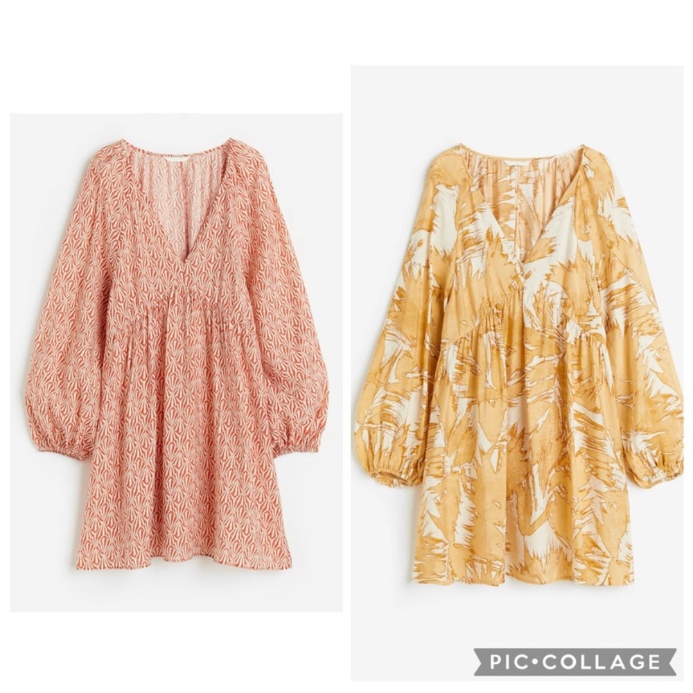 H&M Flowy Dress Bundle Deal Large Relaxed Flowy A Line Dress